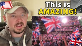 American Reacts to Jerusalem and God save the Queen - Last night of the Proms 2012