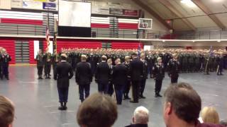 Awards ceremony for 2nd Ranger bn 2/75