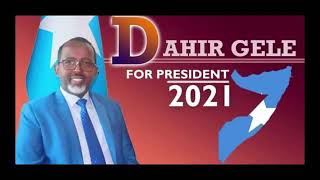 Musharax Xilka Madaxwayne 2021, Ambassador dahir gelle