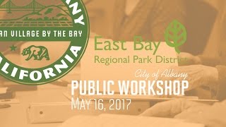 East Bay Regional Park District Beach/Trail Projects Meeting - May 16, 2017