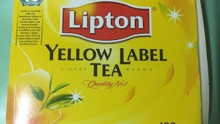 Lee Reviews: Lipton Tea (Best tea in the world???!!)