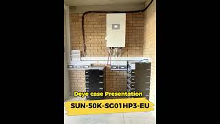 Deye case SUN-50K-SG01HP3-EU #deye #hybridinverter #deyeinverter