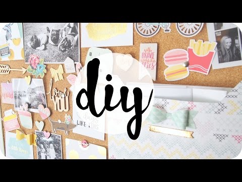 DIY | Cork board / Moodboard Decoration & Organisation DIY | Cork board / Moodboard Decoration & Organisation