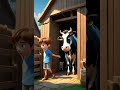 poor cow escape story shorts story