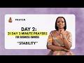 Day 2 : Prayer For Business Owners | Stability 