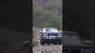 Ivestor Gap trail. Shining Rock Wilderness. 1988 GMC Jimmy.