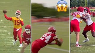 Skyy Moore MAKES INCREDIBLE CATCH | Kansas City Chiefs Day 3 Training Camp Highlights