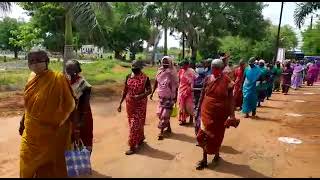 objection to connecting #palangarai with #poondi municiple corporations  in #collector meeting