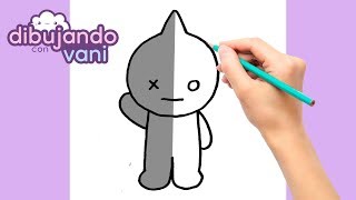 COMO DIBUJAR A VAN DE BT21 PASO A PASO - DIBUJOS PARA DIBUJAR - IMAGENES FACILES KAWAII