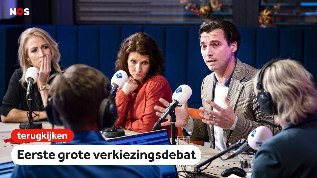 TERUGKIJKEN | Het Verkiezingsdebat Op NPO Radio 1 - YouTube