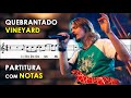 Quebrantado -  Vineyard | Partitura com Notas para Flauta Doce, Violino