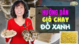 Làm Giò Chay Từ Đỗ Xanh Và Nấm - Hướng Dẫn Chi Tiết Từ Giò Chả Dung Độ