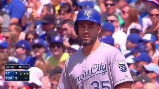 KC@TOR: Hosmer drives in two runs with a single