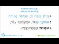 haftarah blessing before sung full speed prayer karaoke