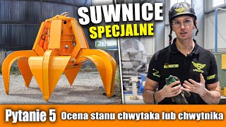 #5  Ocena stanu chwytaka lub chwytnika suwnicy - SUWNICE egzamin praktyczny UDT