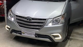 Toyota Innova 2015 Headlights Projector Retrofit Hella G5R, NHK  6000K HID Taochis F2 38w, Pegasus