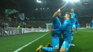 Saint-Etienne 0 - [1] Marseille - Dimitri Payet 7' (Great Goal)