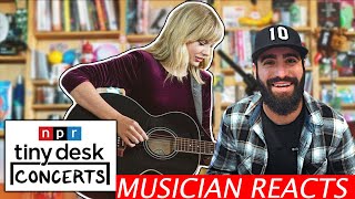 Taylor Swift: NPR Tiny Desk | Musician's Reaction