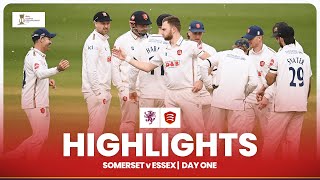 😳 20 WICKETS ON ONE DAY | Somerset v Essex Day One Highlights
