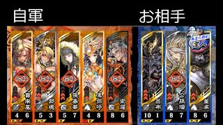 463戦目【三国志大戦6VER3.0.1B】悪女の放蕩vs群ｹﾆｱ【十一陣】