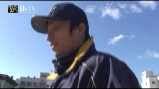 2012.12.06 バファローズ小学校訪問おまけ ショック!?安達選手