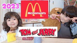 マクドナルド ハッピーセット トムとジェリー 2023 Tom\u0026Jerry Mcdonald's マック 開封レビュー