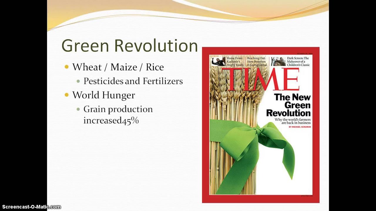 Green Revolution Geography