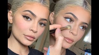 Kylie Jenner | Flawless Foundation Routine With Perfecting Powder | Fresh Everyday Makeup Tutorial