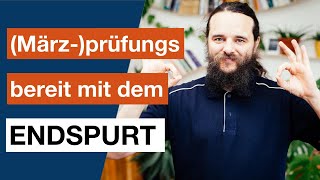 Der Endspurt - effektive Prüfungsvorbereitung für HPP