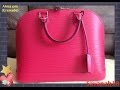 Louis Vuitton UNBOXING! - Alma pm in Epi Leather!