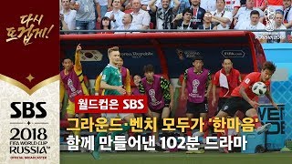 울려 퍼진 승리의 함성…한마음으로 뛰었던 102분 / SBS / 2018 러시아 월드컵