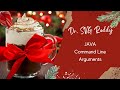 java -command line arguments - string args #java #program  #code  #algorithm