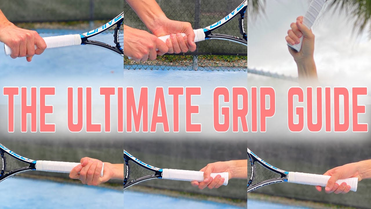 The Ultimate Tennis Grip Guide | All Strokes All Grips - YouTube