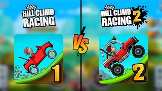 Hill Climb Racing 2 VS Hill Climb Racing 1 (What do you like more?)