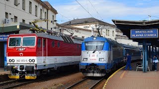 ČD 380.005 - EC 273 CSÁRDÁS - Bratislava hl.st. (SK) - 4.7.2017