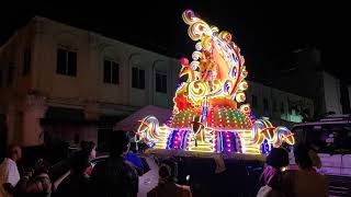 Ipoh Thaipusam 2020 - Color Filled Light Kavadi's \u0026 Very Awesome Urumi // Uniquely  Designed