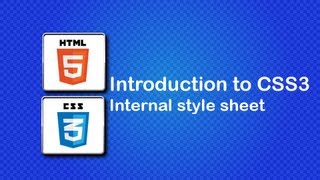 HTML5 and CSS3 Beginner Tutorial 11 - Introduction to CSS