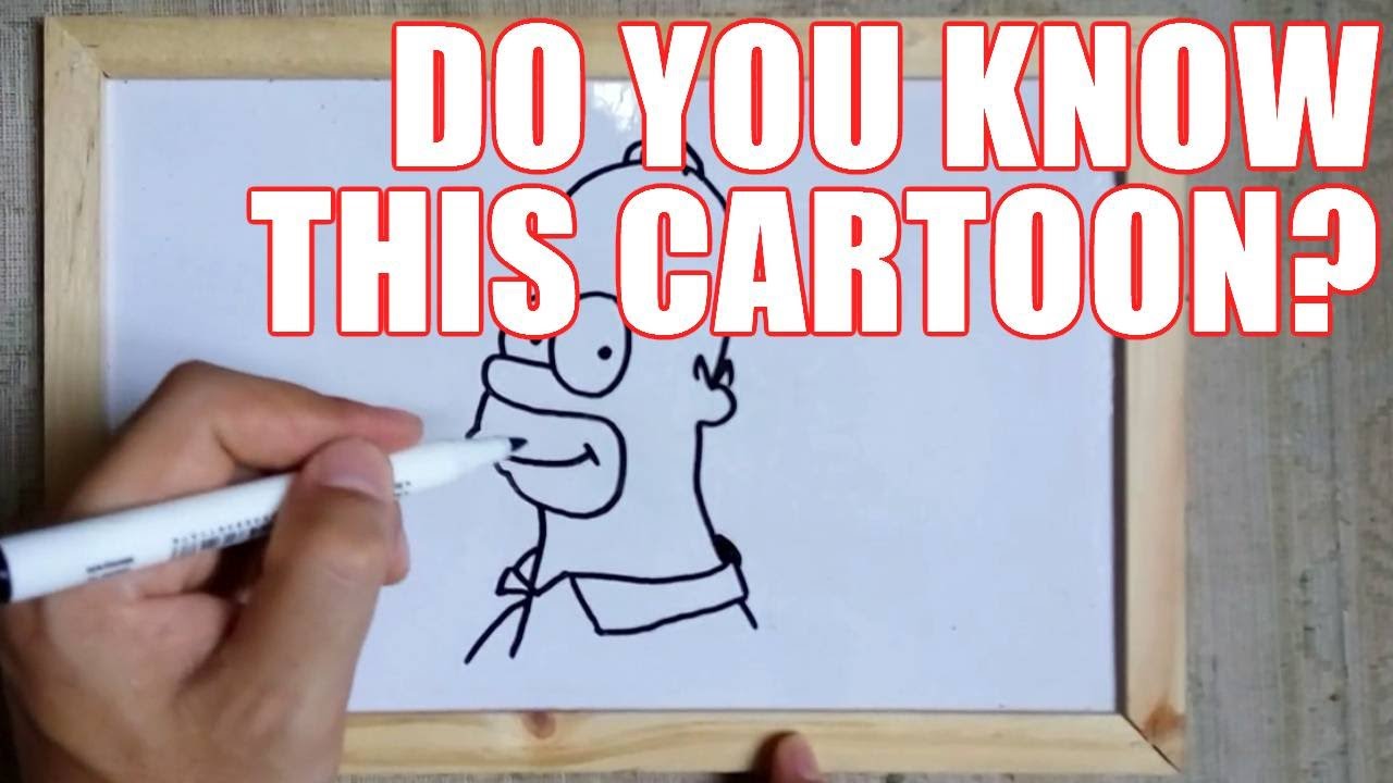 How To Draw Cartoon Character Step By Step – Easy Cartoon Drawing ...