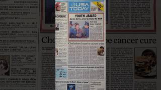 usa today back to the future part 2 newspaper #usatoday #backtothefuture #80smovies #newspaper