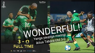 MBWADUKE: WONDERFUL! AISEE YANGA KWA SOKA HILI NGUMU KUZUILIKA/ YAIPIGA TABORA UTD. 3-0/ KI, GUEDE..