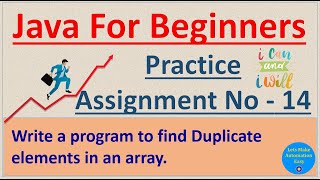 Write a Java program to find Duplicate elements in an array. | Pradeep Nailwal