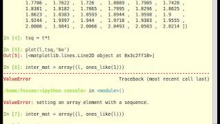 Least Square Fit in Python - Tutorial [English]
