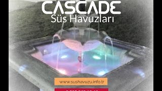 Cascade Kare Süs Havuzu - www.sushavuzu.info.tr