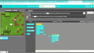 THE MINECRAFT CODING GAME ON (CODE.ORG)