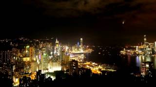 「Braemar Hill Time Lapse 寳馬山 維港夜景」