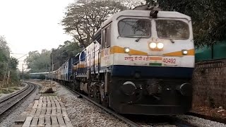 KJM WDP4D in lead hauling KCG MYS SF EXPRESS