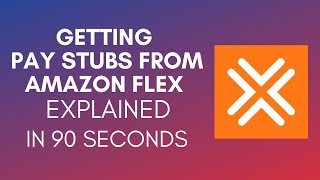 How To Get Pay Stubs From Amazon Flex (2025)