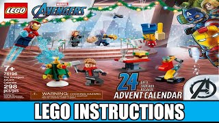 LEGO Instructions | Marvel | 76196 | The Avengers Advent Calendar 2021
