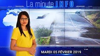 LaMinuteInfo: dépression tropicale, Rodrigues en alerte cyclone 1