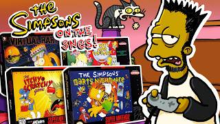 Why Were Simpsons SNES Games So WEIRD?